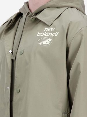 Rövid kabát New Balance zöld