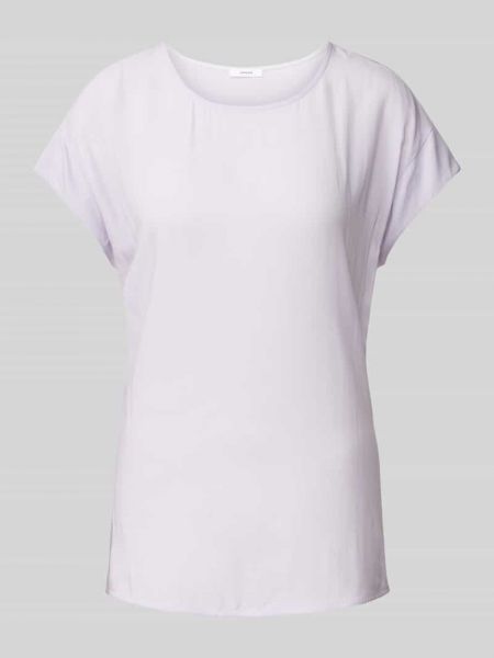 Koszulka z wiskozy w jednolitym kolorze Opus