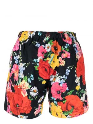 Shorts à fleurs Camilla noir