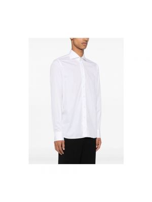 Camisa de algodón Tagliatore blanco