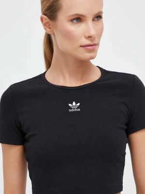 Tricou slim fit Adidas Originals negru