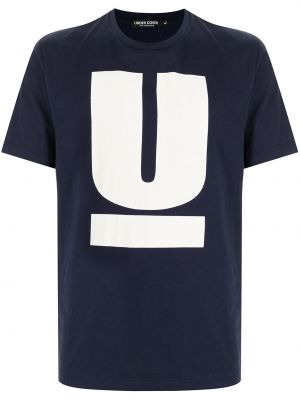 Camiseta con estampado Undercover azul