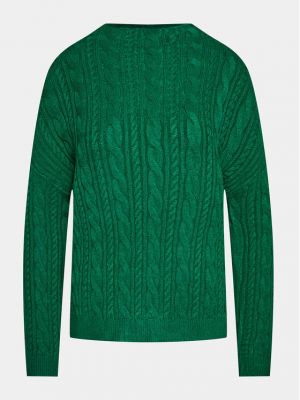 Oversize пуловер Tatuum зелено