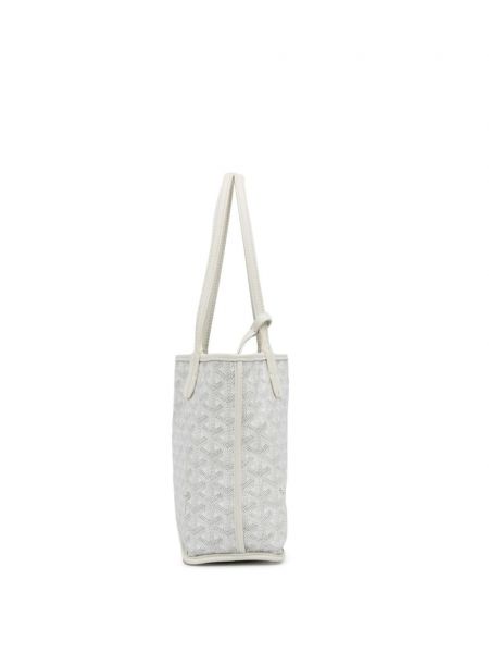 Beidseitig tragbare shopper handtasche Goyard Pre-owned weiß