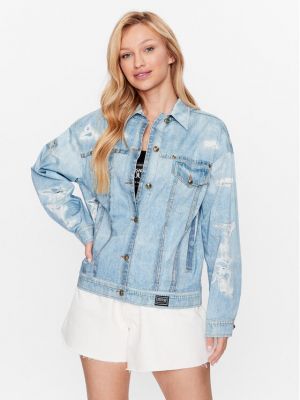 Traper jakna Versace Jeans Couture plava