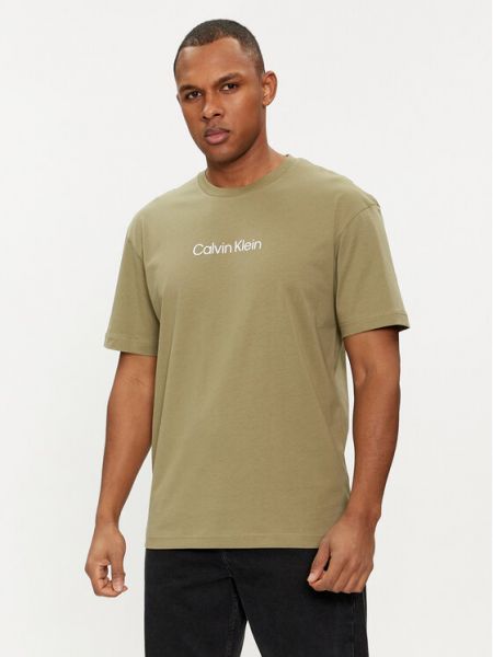 Тениска Calvin Klein зелено