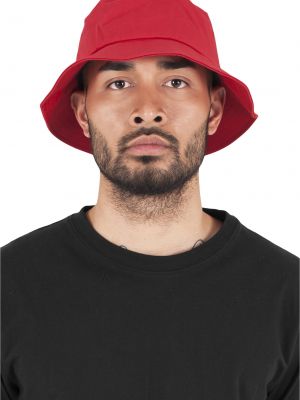 Bombažna kapa Flexfit rdeča