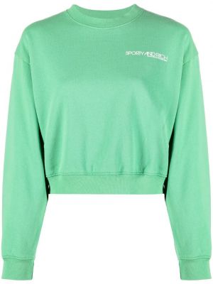 Sweatshirt Sporty & Rich vit