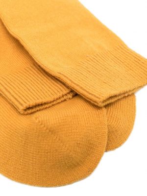 Kašmírové ponožky Liska žluté