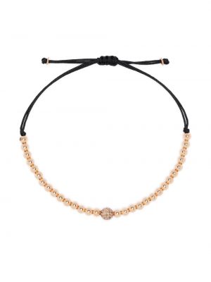 Perlen cord armband aus roségold Anil Arjandas