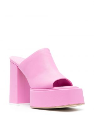 Sandale mit absatz mit hohem absatz 3juin pink