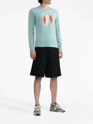 Sweatshirt aus baumwoll mit print Comme Des Garçons Homme Plus grün