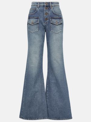 Jeans bootcut Balmain bleu