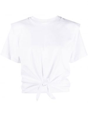 Marškinėliai Isabel Marant balta