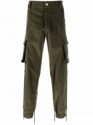 Pantalones cargo de pana Gcds verde
