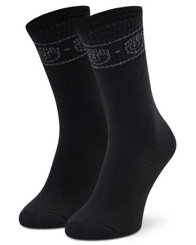 Chiara Ferragni Dámské klasické ponožky 73SB0J07 Černá