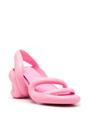 Slingback sandales Camper rozā