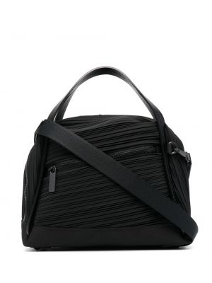 Plissert shoppingbag Pleats Please Issey Miyake svart