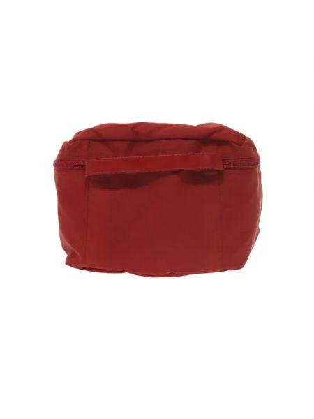 Bolsa de nailon retro Prada Vintage rojo