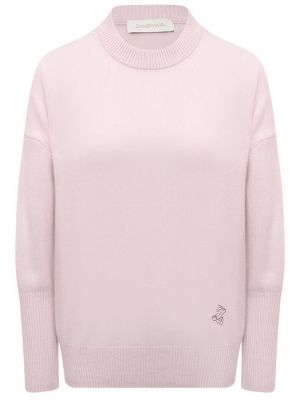 Кашемировый пуловер Zimmermann розовый