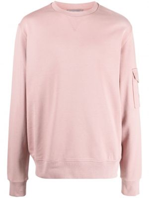 Medvilninis džemperis su kišenėmis Herno rožinė