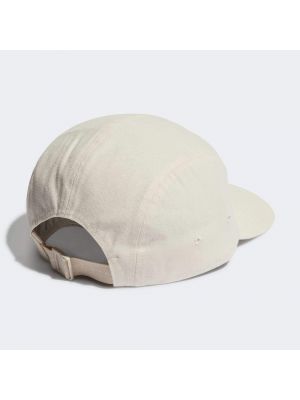 Памучна шапка с козирки Adidas Originals бяло