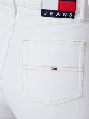 Джинсовые шорты Tommy Jeans белые