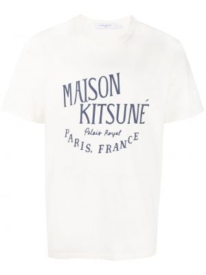 Bavlnené tričko s potlačou Maison Kitsuné