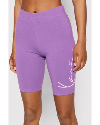 Shorts de sport slim Karl Kani violet