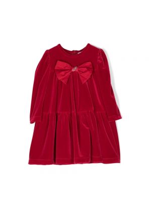 Sukienka mini Monnalisa czerwona