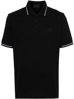 Polo marškinėliai Moncler juoda
