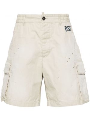 Cargo shorts Dsquared2 beige