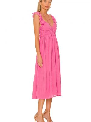 Платье миди Tularosa розовый