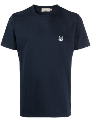 T-shirt Maison Kitsuné blu