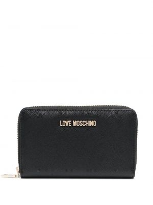 Zip lommebok Love Moschino svart