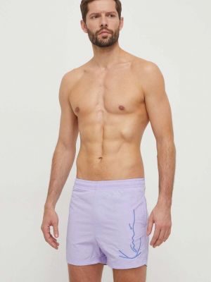 Pantaloni Karl Kani violet
