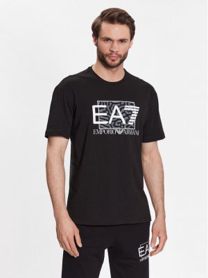 T-shirt Ea7 Emporio Armani noir