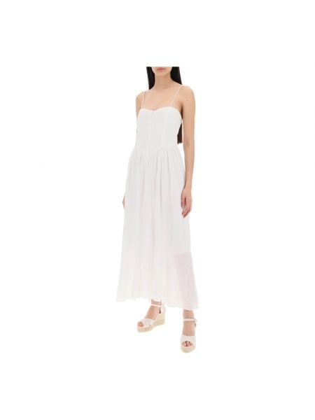 Sukienka midi w serca Isabel Marant biała