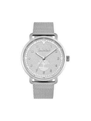 Stříbrné hodinky Timberland