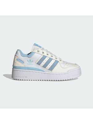 Chaussures de ville en cuir Adidas blanc