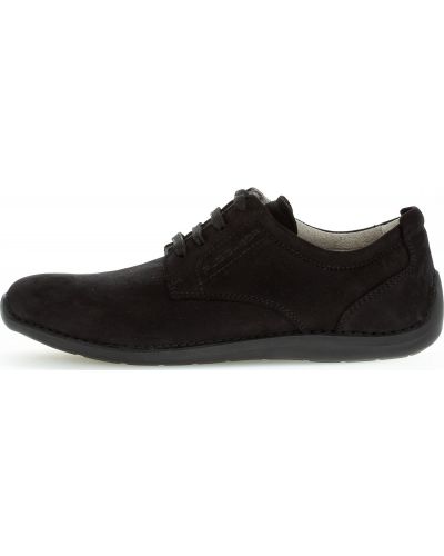 Ниски обувки с връзки Pius Gabor черно