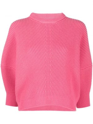 Sweter z kaszmiru Sa Su Phi różowy