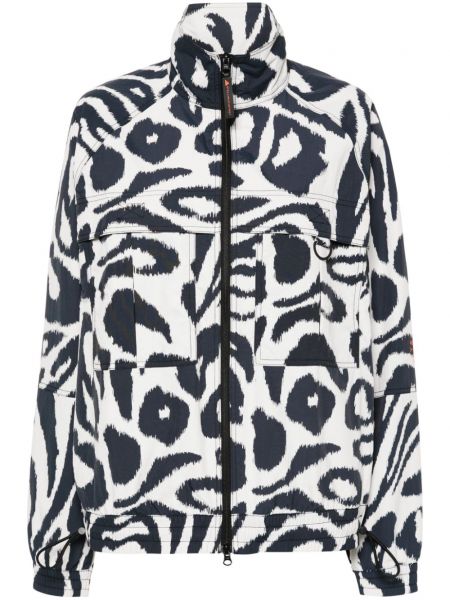 Jacke mit print mit zebra-muster Adidas By Stella Mccartney