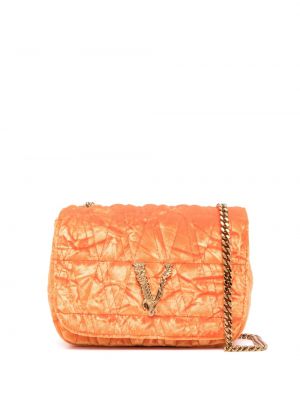 Кадифени чанта през рамо Versace