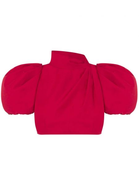 Crop top Moschino rot