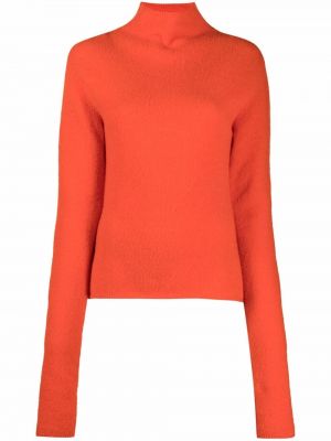 Jersey de tela jersey de fieltro Nanushka naranja