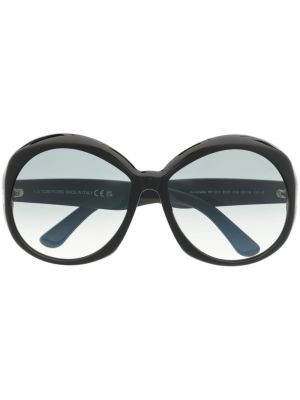 Oversize sonnenbrille Tom Ford schwarz