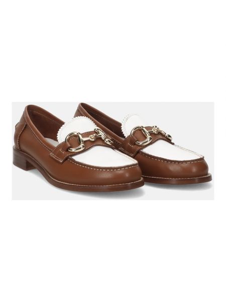 Loafers de cuero Calpierre marrón