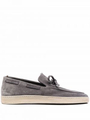 Slip-on ruskind loafers Officine Creative grå