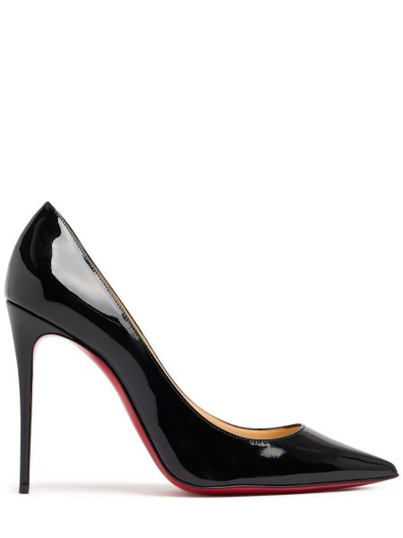 Lakkskinn lær pumps Christian Louboutin svart